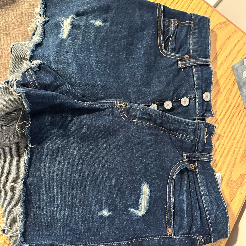 Old Navy Dark Blue Denim Shorts